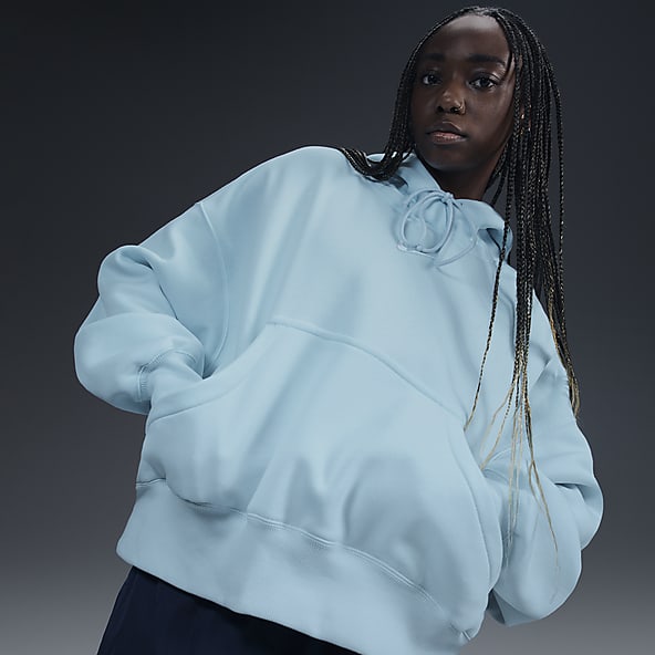 Mujer Azul Sudaderas con y sin gorro. Nike US